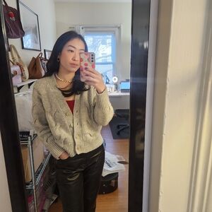 Carbon38 wool-blend cardigan (XS)